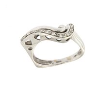 Anello Soranzo Gioielli Donna Pietre Preziose in Oro bianco Diamante 0.10 Ct RT10225530 - RT10225530